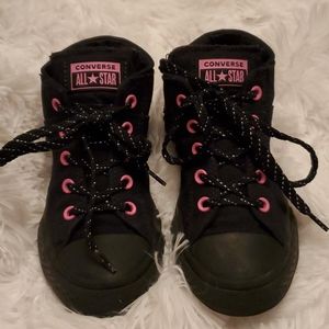 Girls High Top Converse